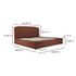 Joan King Storage Bed Rust by Moes Home