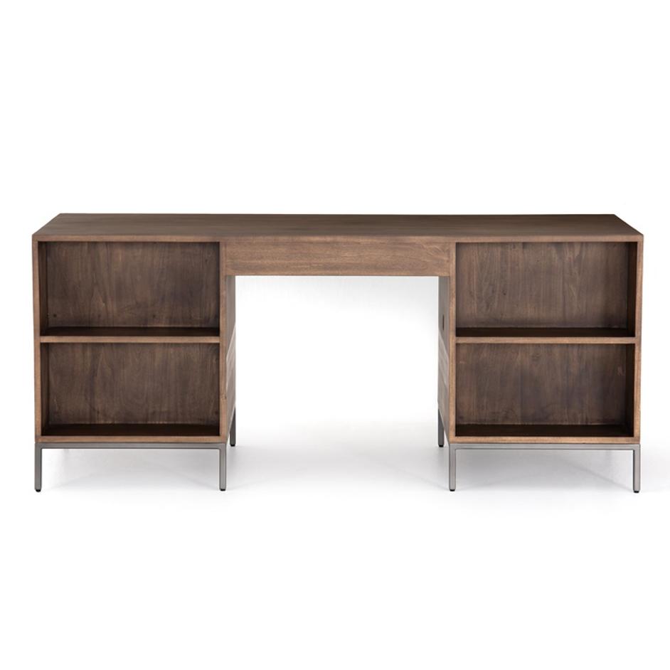 Trey Executive Desk-Auburn Poplar by FOUR HANDS