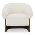 Otto Accent Chair Flecked Cream by Moes Home