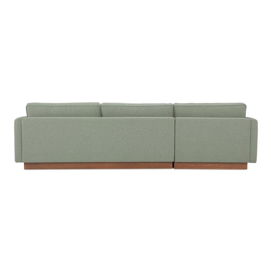 Vernon Left Sectional Sage by Moes Home