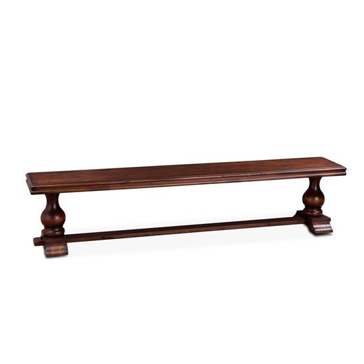 Tuscany 82" Bench, Chestnut by Home Trends & Design