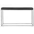 Jase Black Concrete Console Table by Uttermost