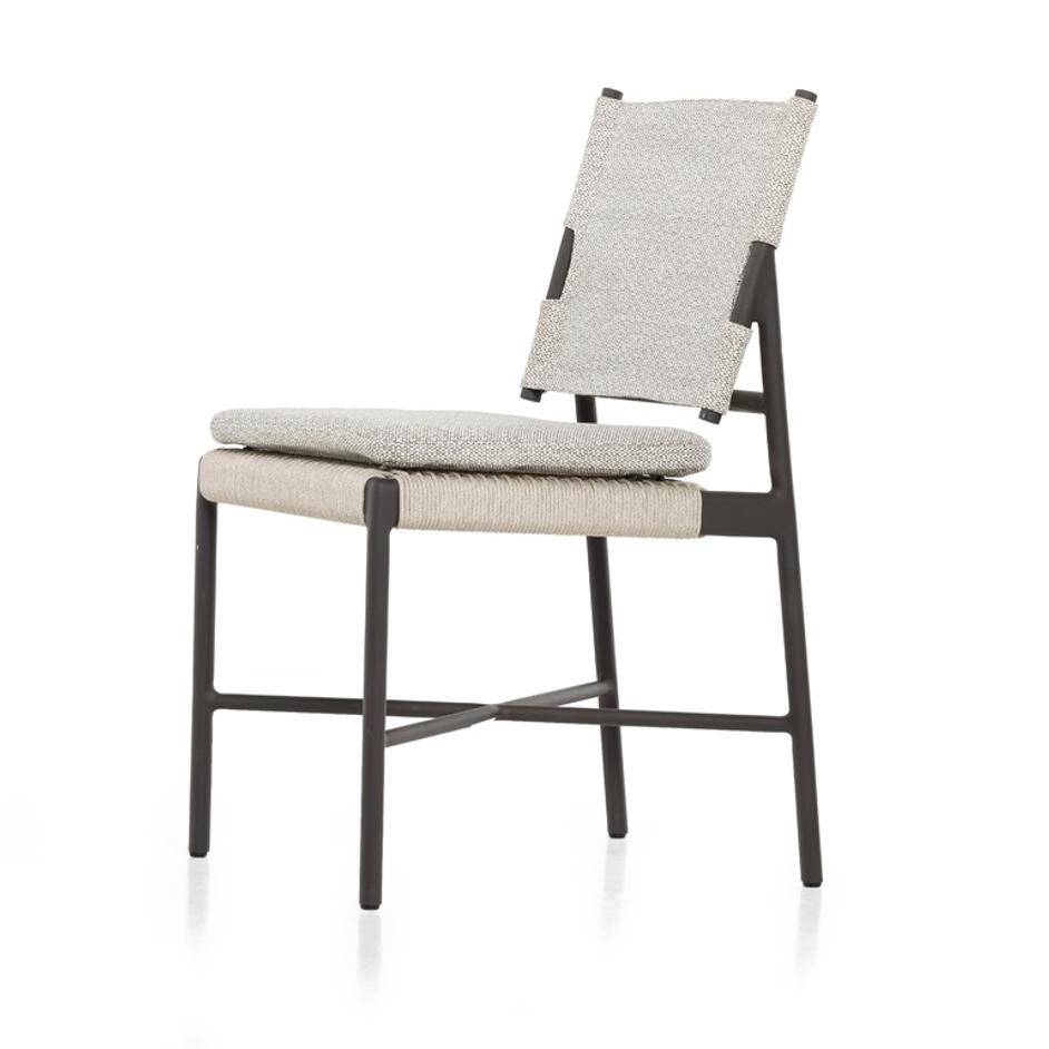 Miller Outdoor Dining Chair In Bronze by FOUR HANDS