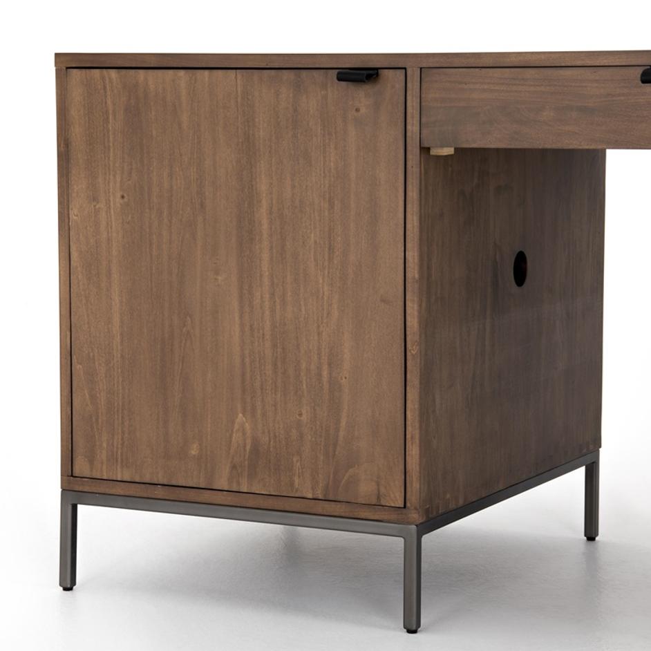 Trey Executive Desk-Auburn Poplar by FOUR HANDS