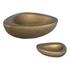 Ovate Brass Bowls, Set Of 2 by Uttermost