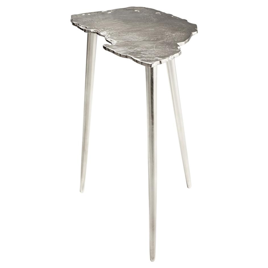 Needle Side Table | Antique Nickel by Cyan Design
