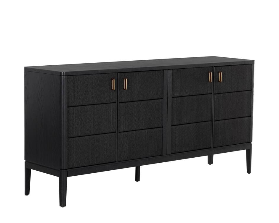 ETIENNE SIDEBOARD - BLACK by Sunpan
