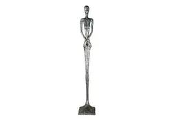 Skinny Female Sculpture Silver by PHILLIPS COLLECTION