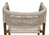 Conrad Chair, Teak with Woven Rope by Noir Furniture
