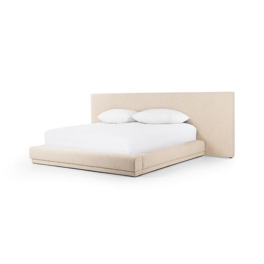 Martina Extra Wide King Bed in Bergamo by FOUR HANDS
