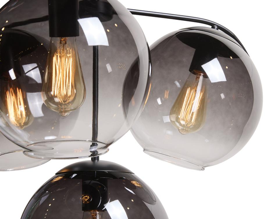 KAMARA CHANDELIER - BLACK by Sunpan
