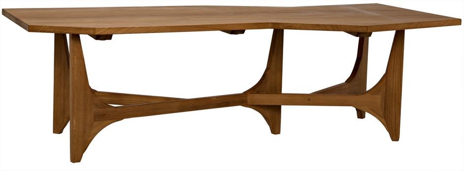 Fenton Coffee Table, Gold Teak by Noir Furniture