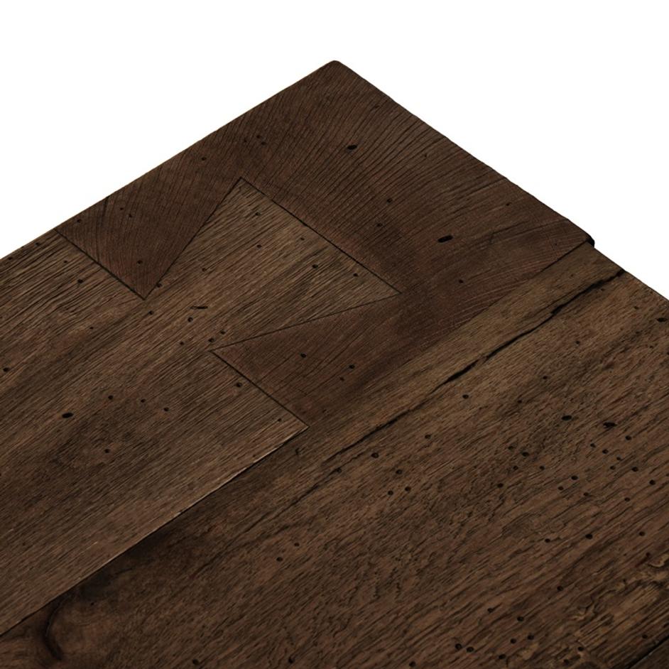 Abaso Sml Sqr Cff Table In Ebn Rstic by FOUR HANDS