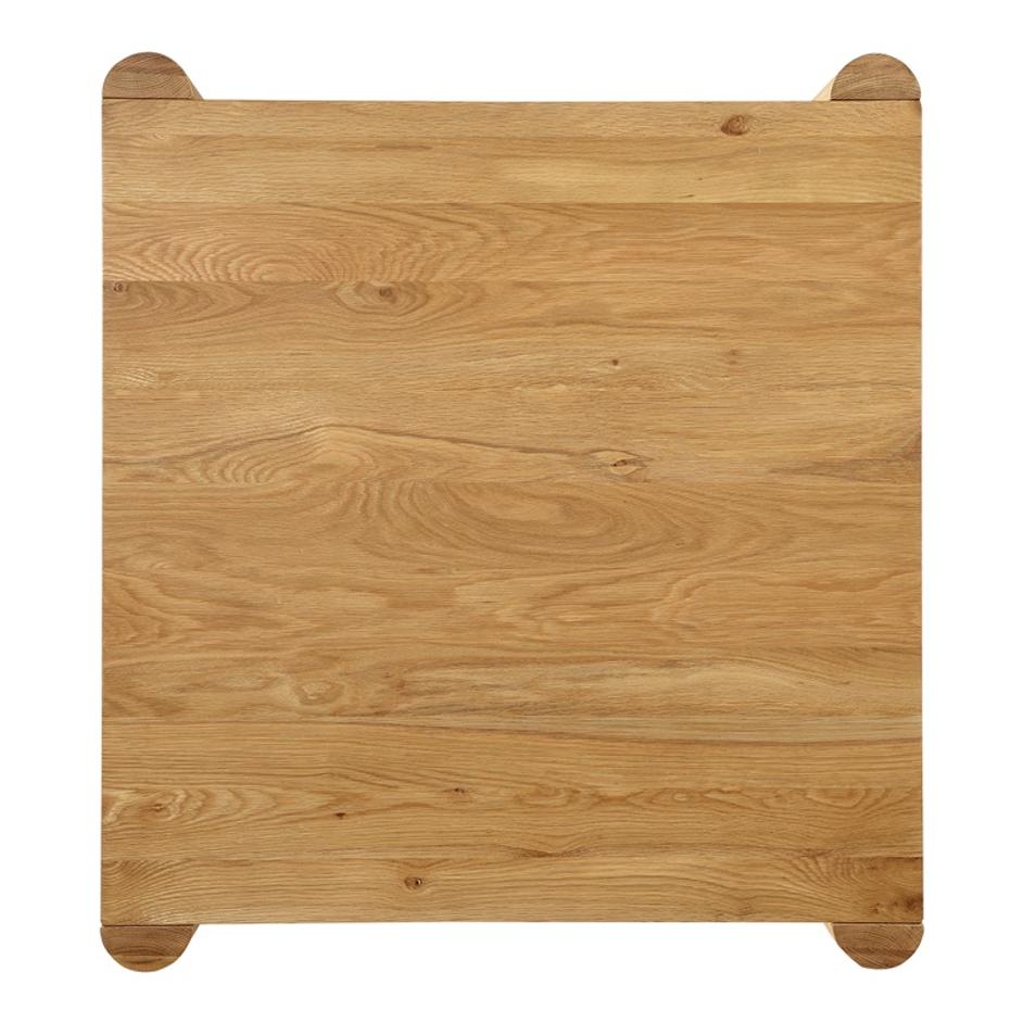 POST COFFEE TABLE WHITE OAK by Moes Home