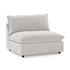 Caplan Upholstered Armless Chair Elite by Classic Home