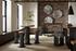 Iron Frame Bar Table, Chamcha Wood, Natural by PHILLIPS COLLECTION