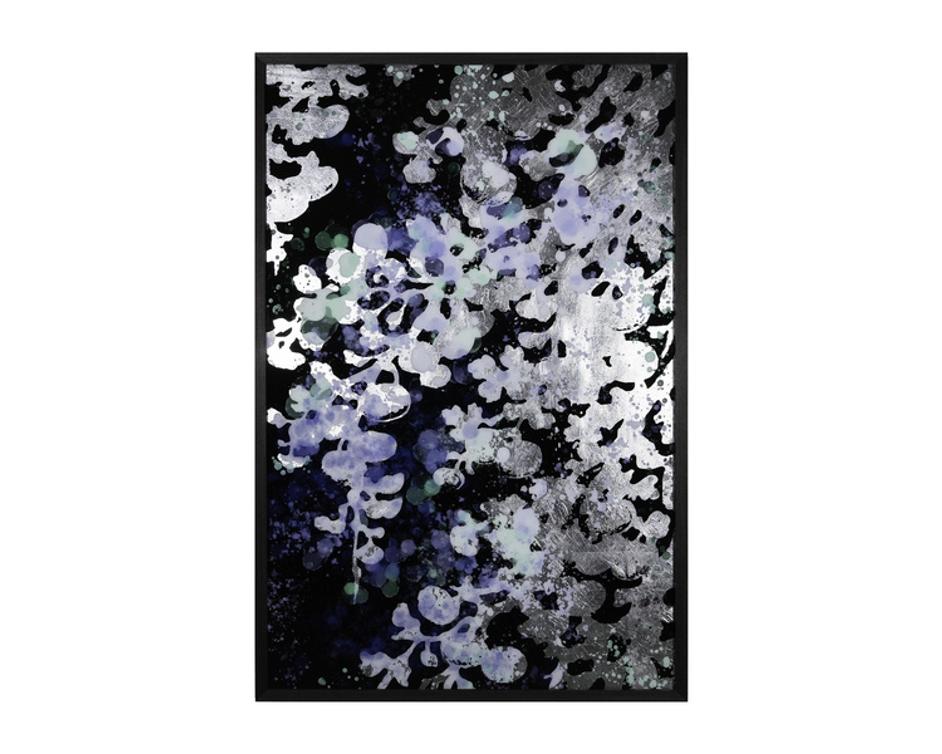 FLORAL FANTASY (SET OF 2) - 40" X 60" - CHARCOAL FRAME by Sunpan