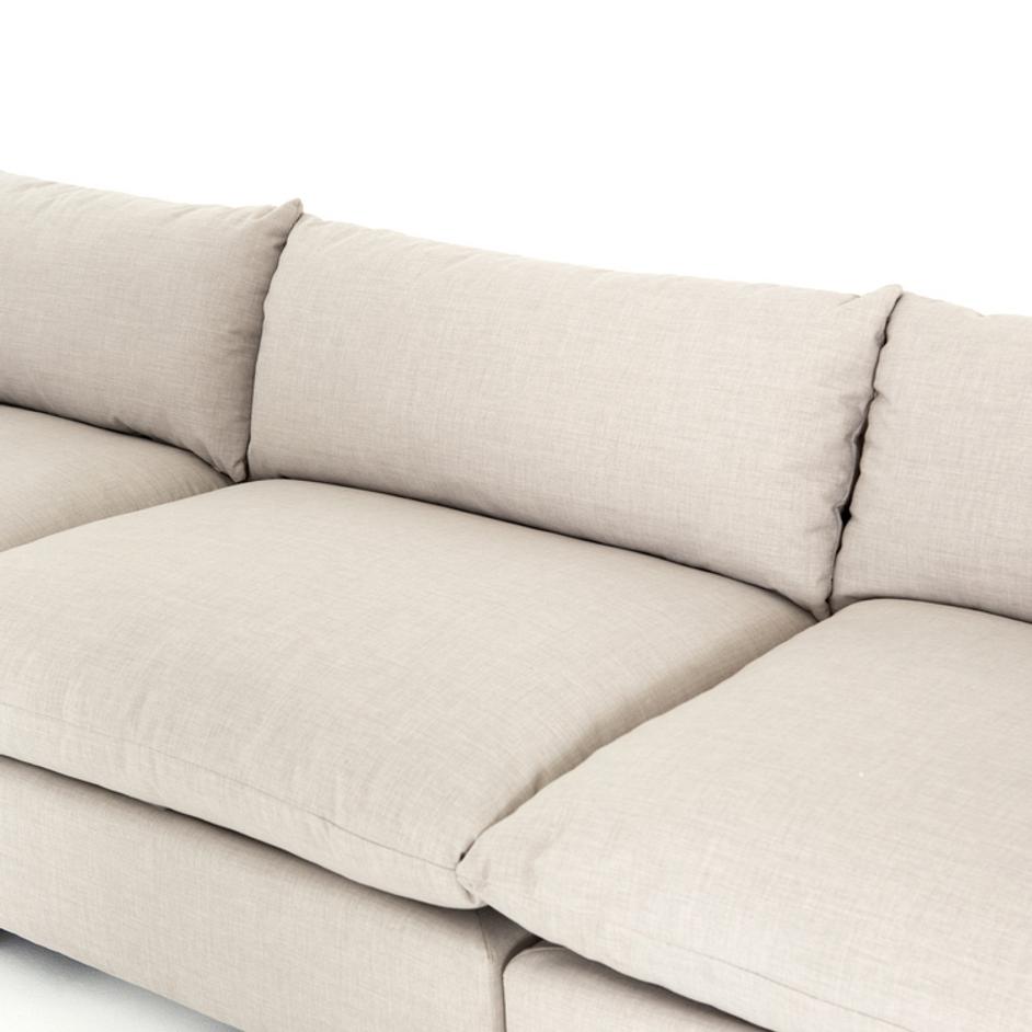 Westwood 3-Pc Sectional-Bennett Moon by FOUR HANDS