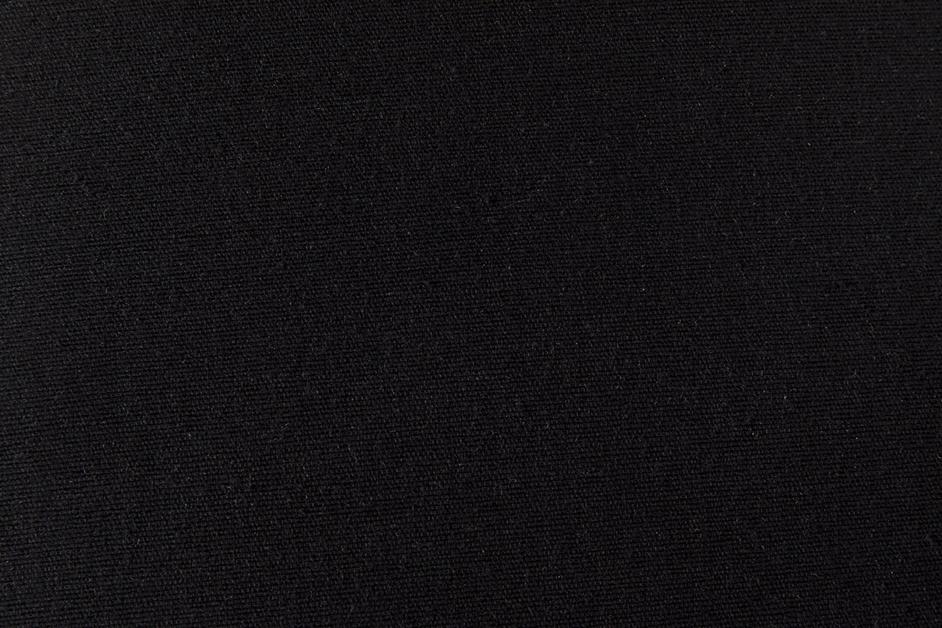 Cornelia Teak Chair with Satin Finish and Black Cotton Upholstery by Noir Furniture