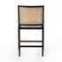 Antonia Cane Armless Bar + Counter Stool - Savile Flax by Four Hands