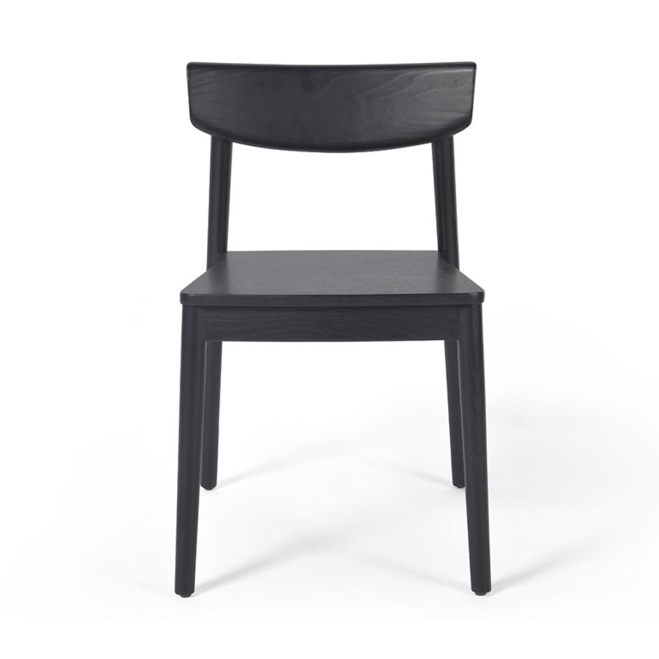 Maddie Dining Chair In Black by FOUR HANDS
