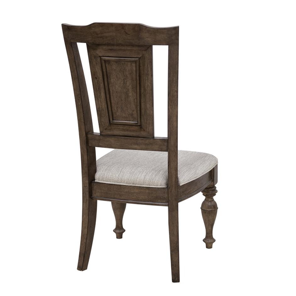 Woodbury Wooden Side Chair in Cowboy Boots Brown by Pulaski Furniture