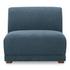 Fraser Slipper Chair Deep Blue by Moes Home