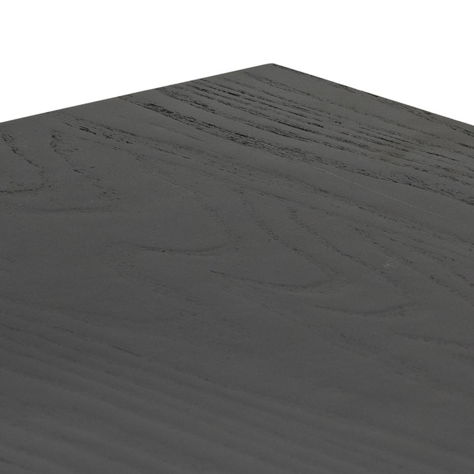 Caspian Media Console In Black Ash by FOUR HANDS