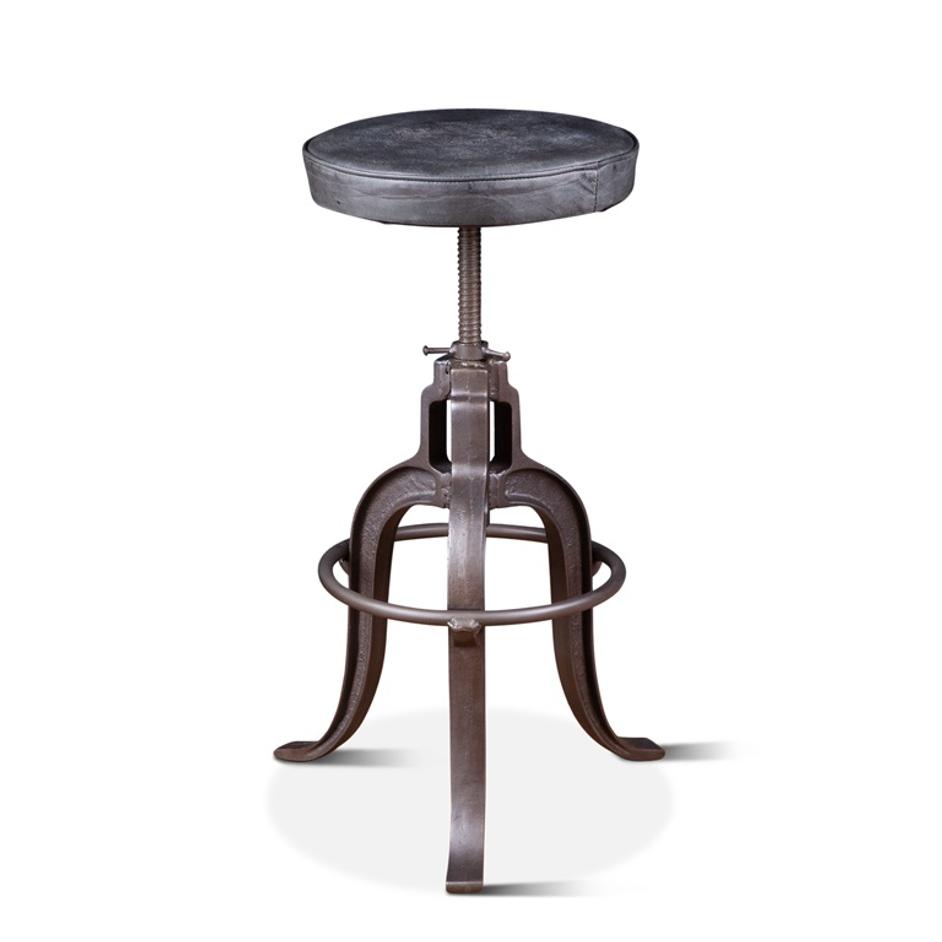 Wellington Adjusting Stool, Ebony by Home Trends & Design