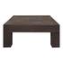 EVANDER COFFEE TABLE RUSTIC BROWN by Moes Home