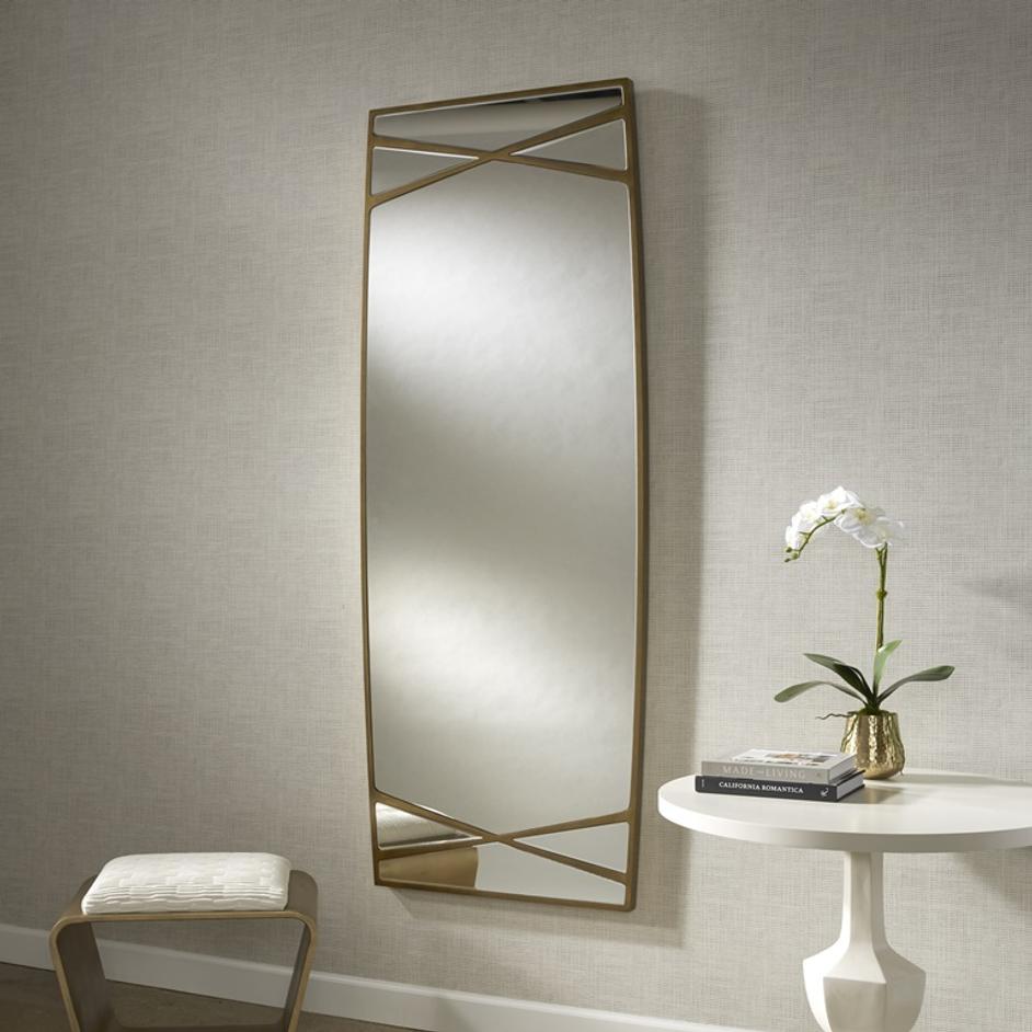 Gentry Oversized Gold Mirror by Uttermost