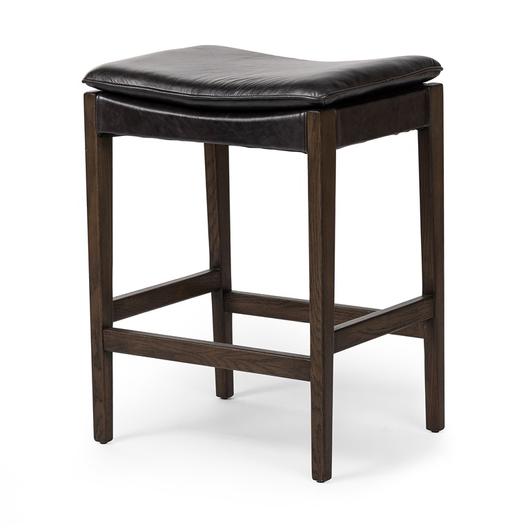 Aya Counter Stool In Sonoma Black by FOUR HANDS