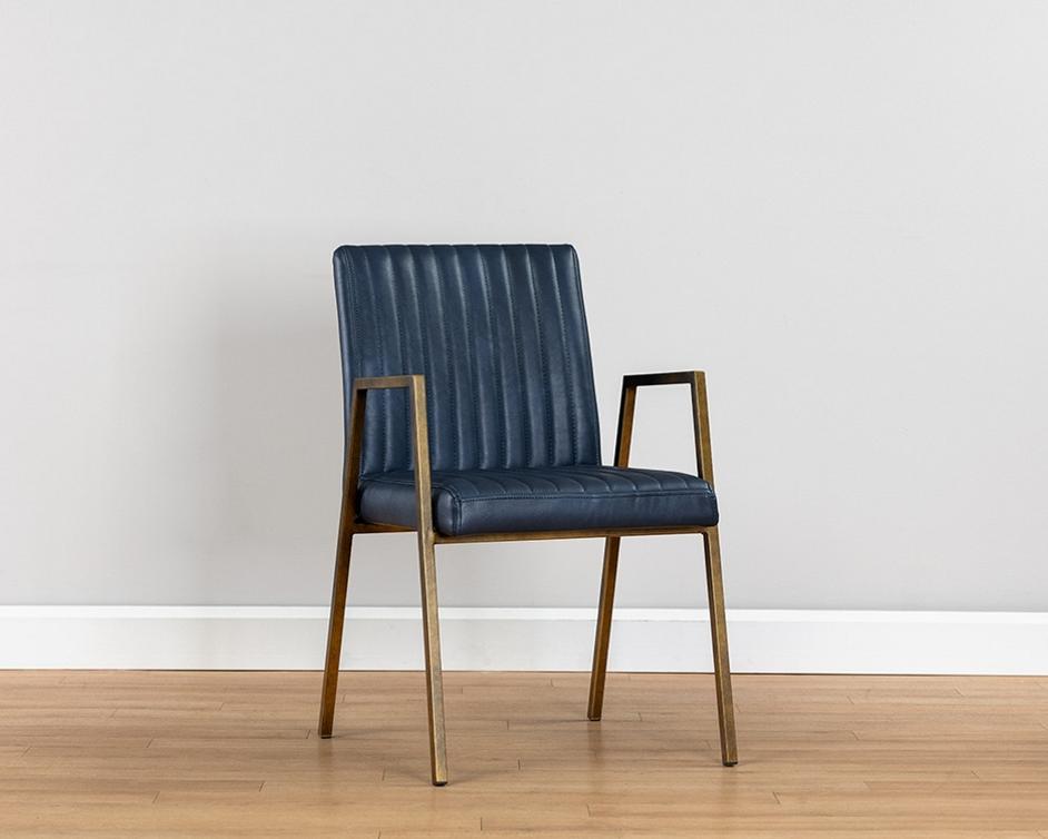 Homer Dining Armchair - Bravo Admiral by Sunpan