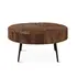 Jaipur 38" Round Coffee Table in Reclaimed Wood by Home Trends & Design