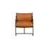 Toluca Leather Accent Chair - Harvest Brown MX by Classic Home