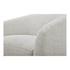 Oscy Swivel Chair Splashed White by Moes Home