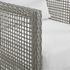 Harman Outdoor Patio Wicker Rattan Loveseat In Gray White by Modway Furniture