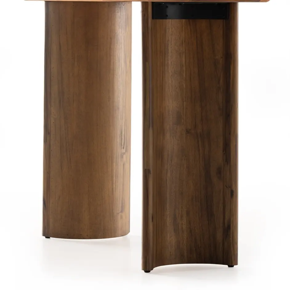 Paden Console Table - Sandy Acacia Solid by Four Hands