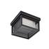 Innovation AC9176BK Outdoor Ceiling Light in Black by Artcraft