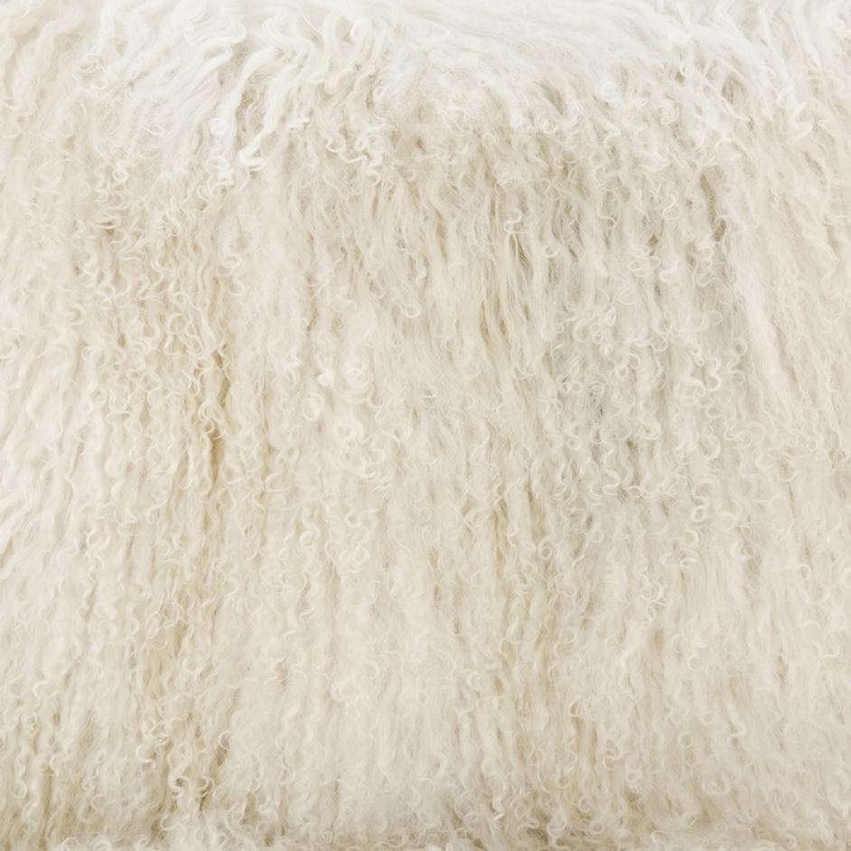 Ashland Armchair-Mongolia Cream Fur by FOUR HANDS
