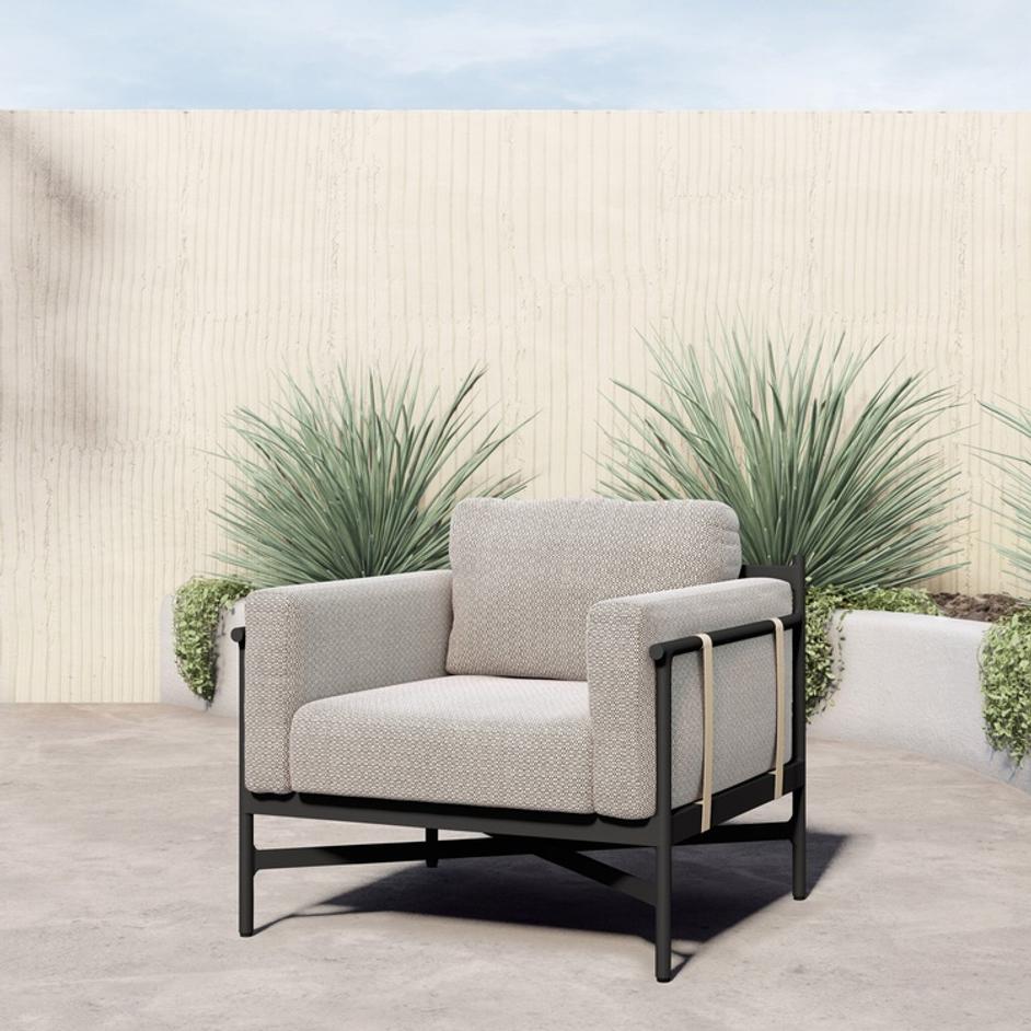 Hearst Outdoor Chair - Faye Sand by Four Hands