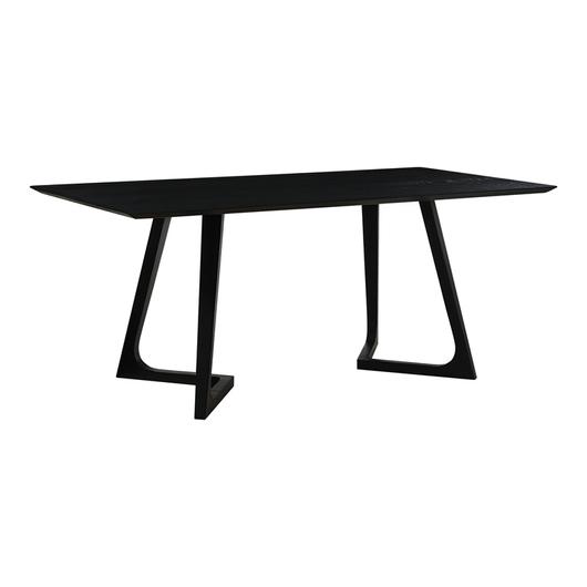 GODENZA DINING TABLE RECTANGULAR BLACK ASH by Moes Home