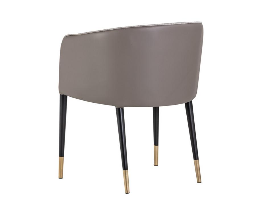 Asher Dining Chair - Flint Grey / Napa Taupe by Sunpan