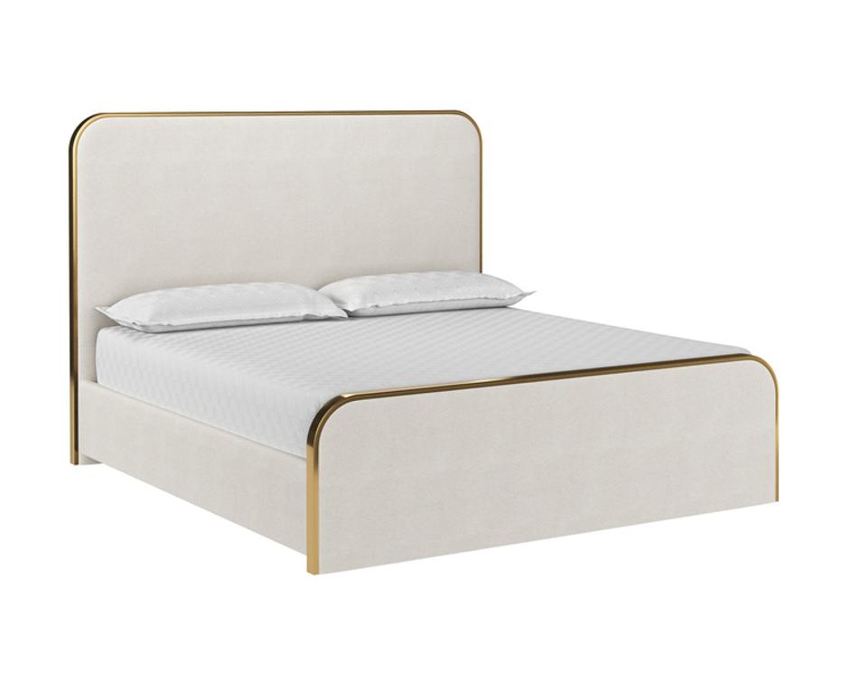 TOMETI BED - KING - CHACHA CREAM by Sunpan