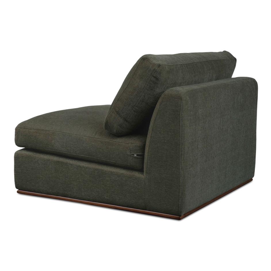 Rue Slipper Chair Deep Green by Moes Home