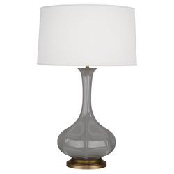 Smokey Taupe Pike Table Lamp by Robert Abbey