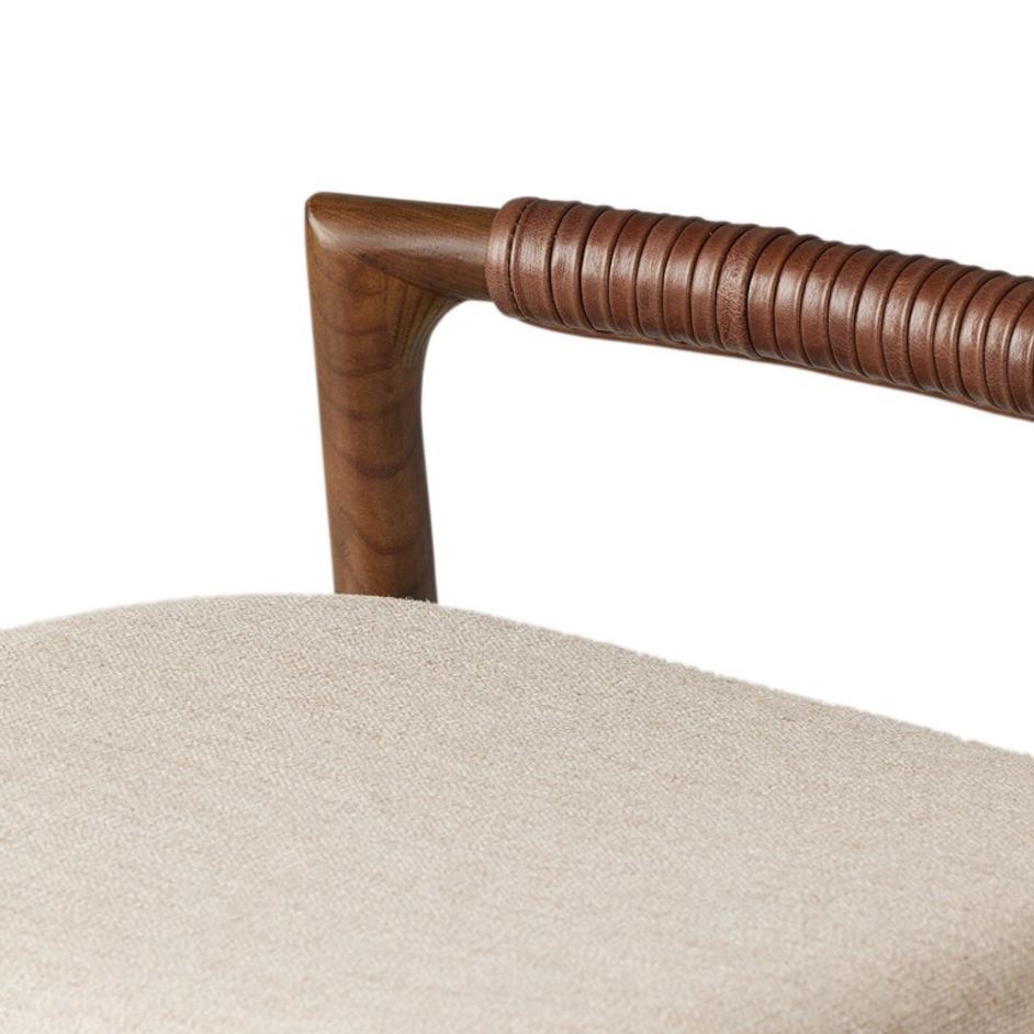 Baden Counter Stool In Alcala Wheat by Four Hands