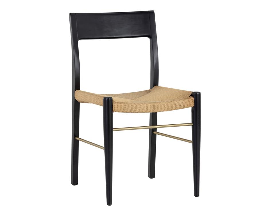 Bondi Dining Chair - Black by Sunpan