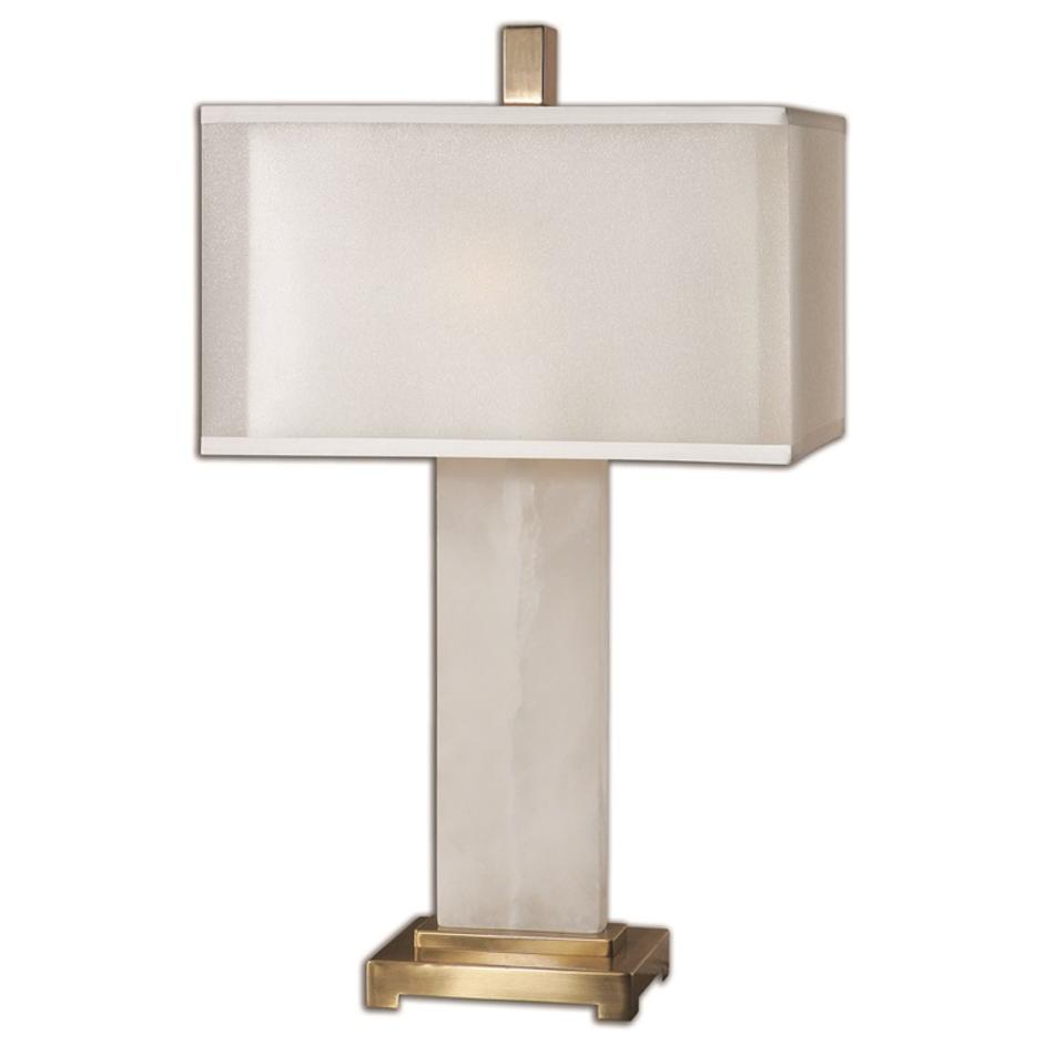 Athanas Alabaster Lamp by Uttermost