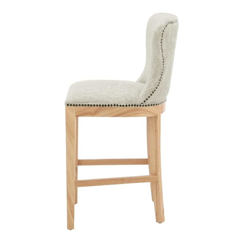 Dorsey Fabric Counter Stool, Pasadena Beige by New Pacific Direct